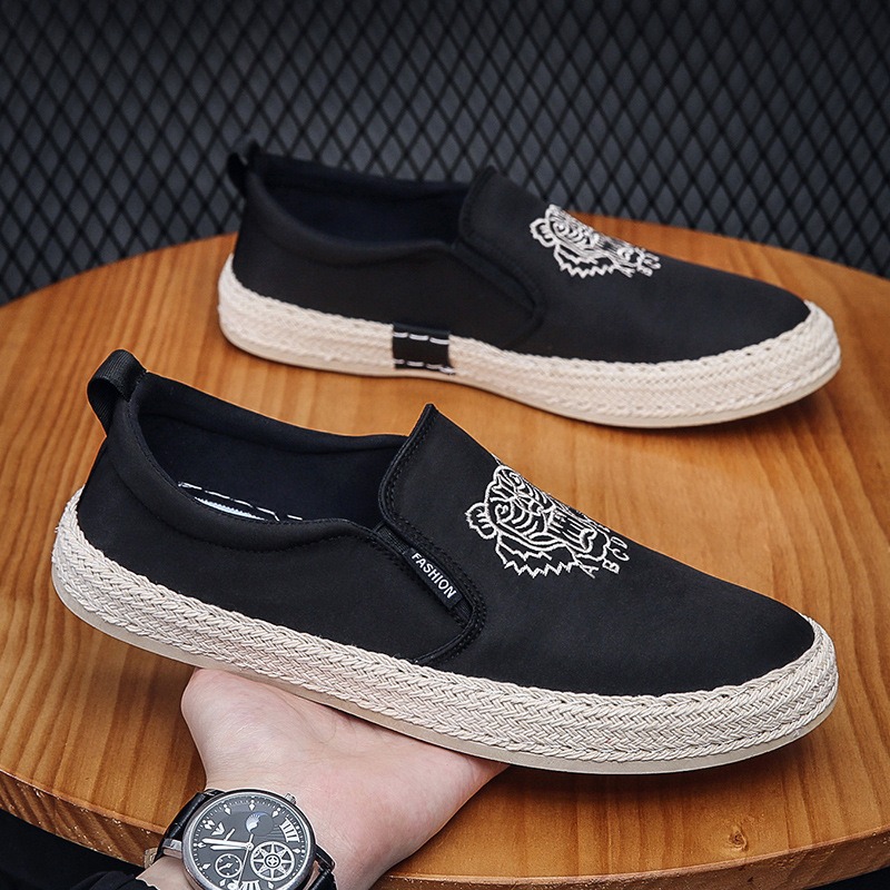 black Breathable shoes for man - Men'S Shoes Loafers Casual ulasan dan harga