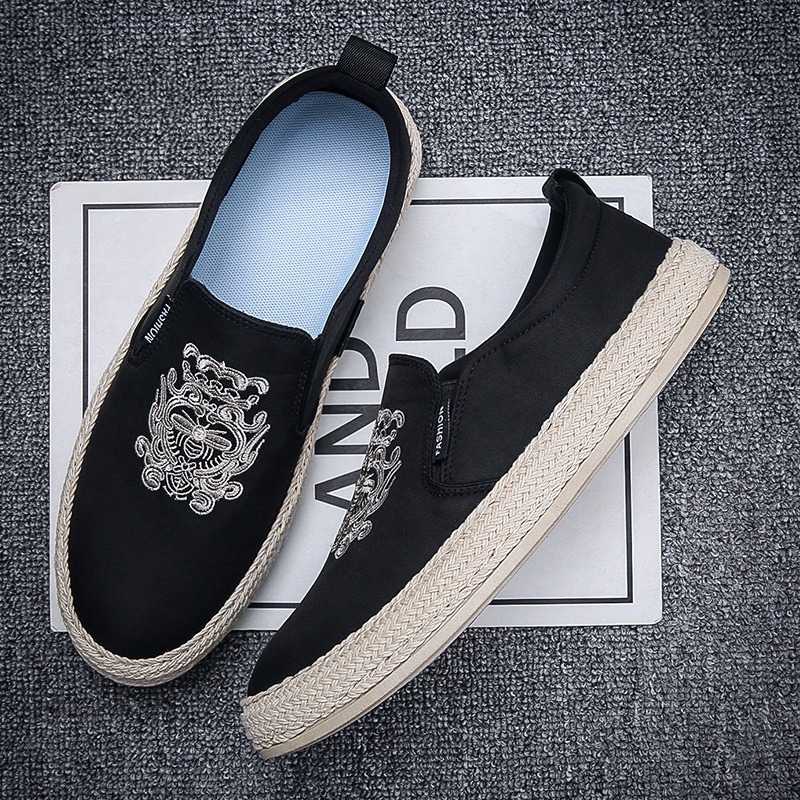 black Breathable shoes for man - Men'S Shoes Loafers Casual ulasan dan harga