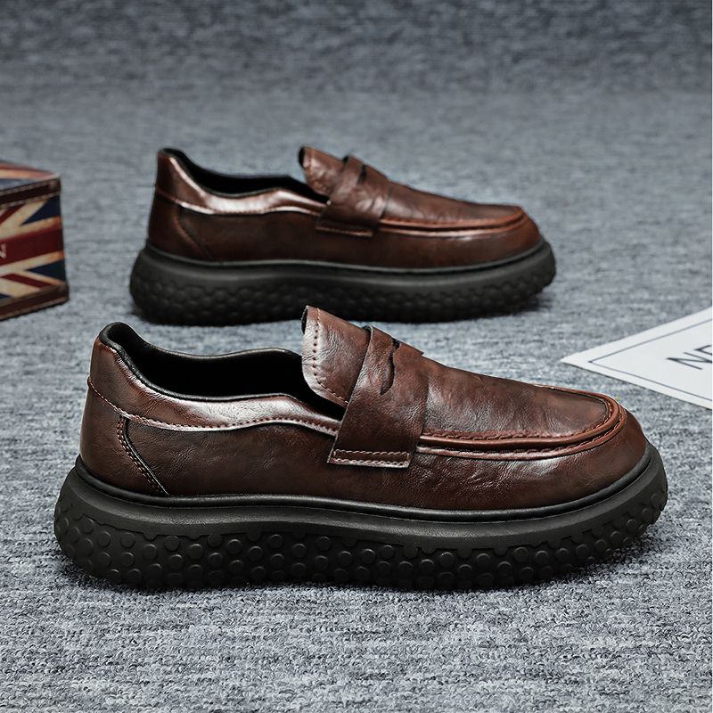 2026 New Men's Loafers Soft Le - Men'S Shoes Loafers Casual ulasan dan harga