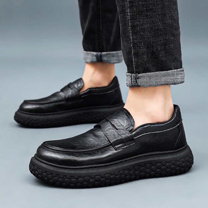 2026 New Men's Loafers Soft Le - Men'S Shoes Loafers Casual ulasan dan harga