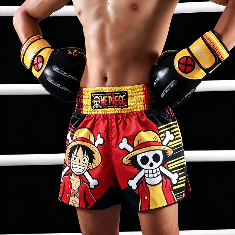 One Piece Luff Muay Thai Short - Men Shoes Japan ulasan dan harga