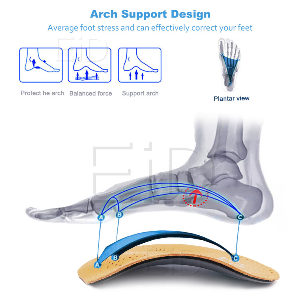 Leather orthotic Insoles OX Le - Men Shoes Eid ulasan dan harga