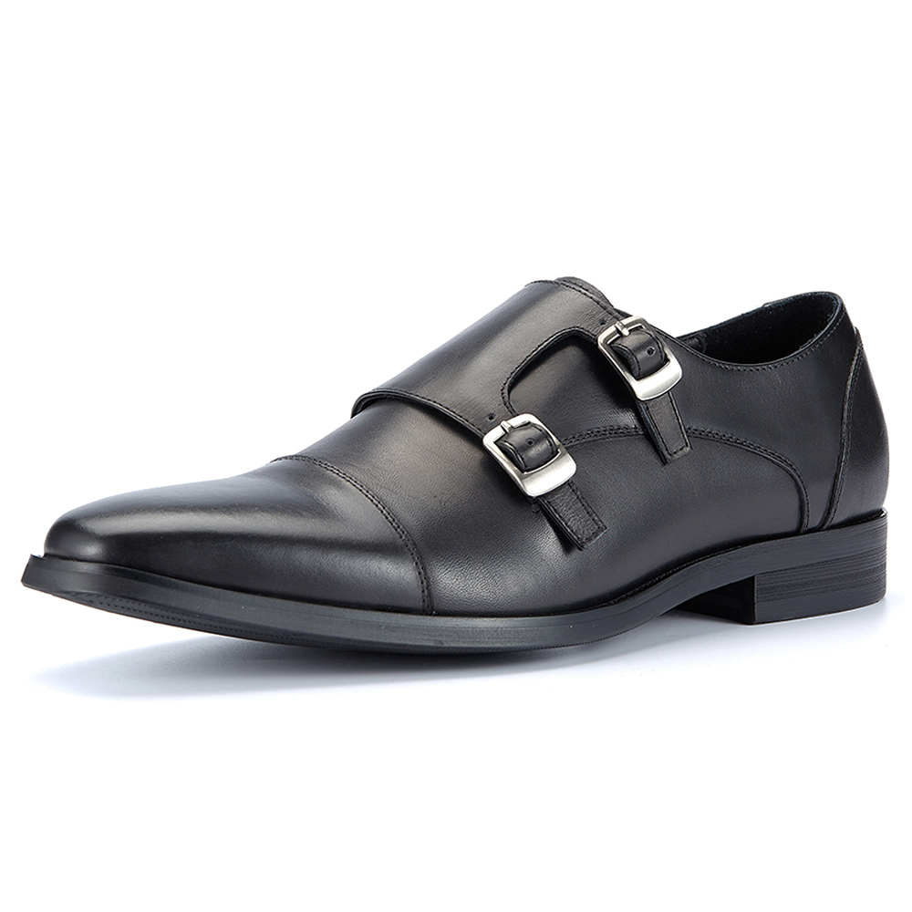 Men's Monk Strap Formal Leathe - Monk Strap Shoe ulasan dan harga