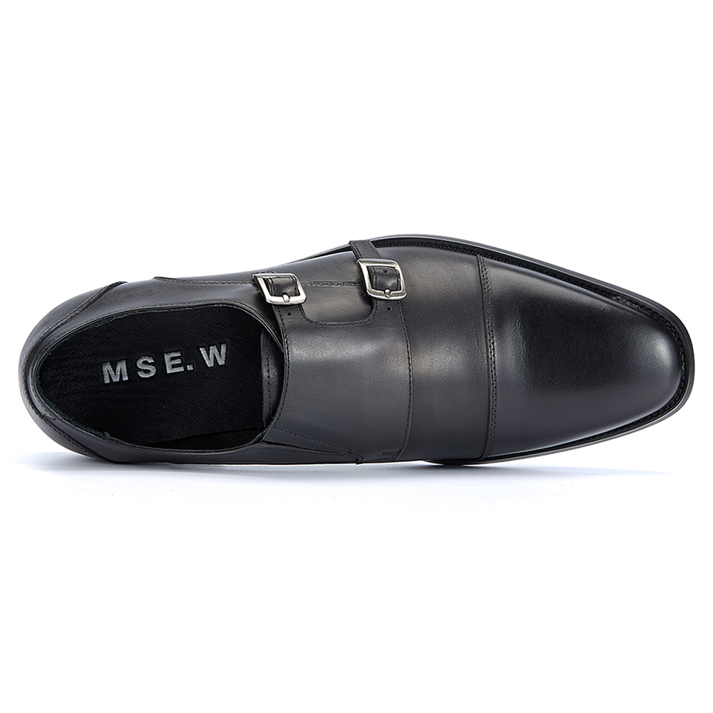 Men's Monk Strap Formal Leathe - Monk Strap Shoe ulasan dan harga