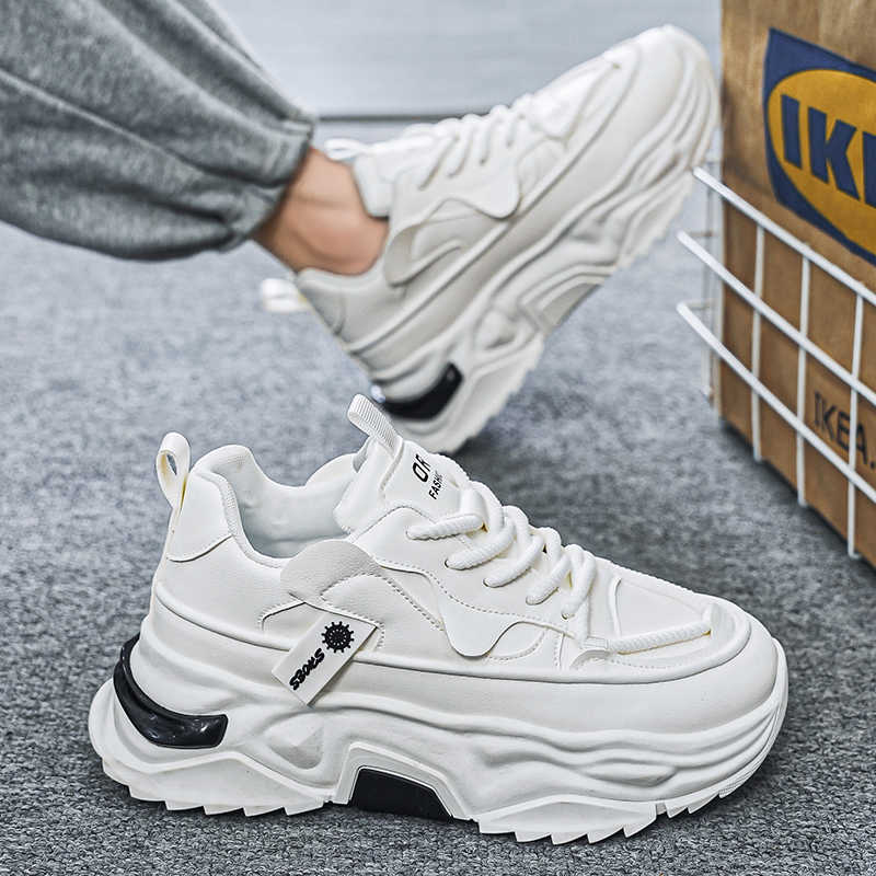 Black Platforme Tennis Man Spo - Men'S Shoes For Tennis ulasan dan harga