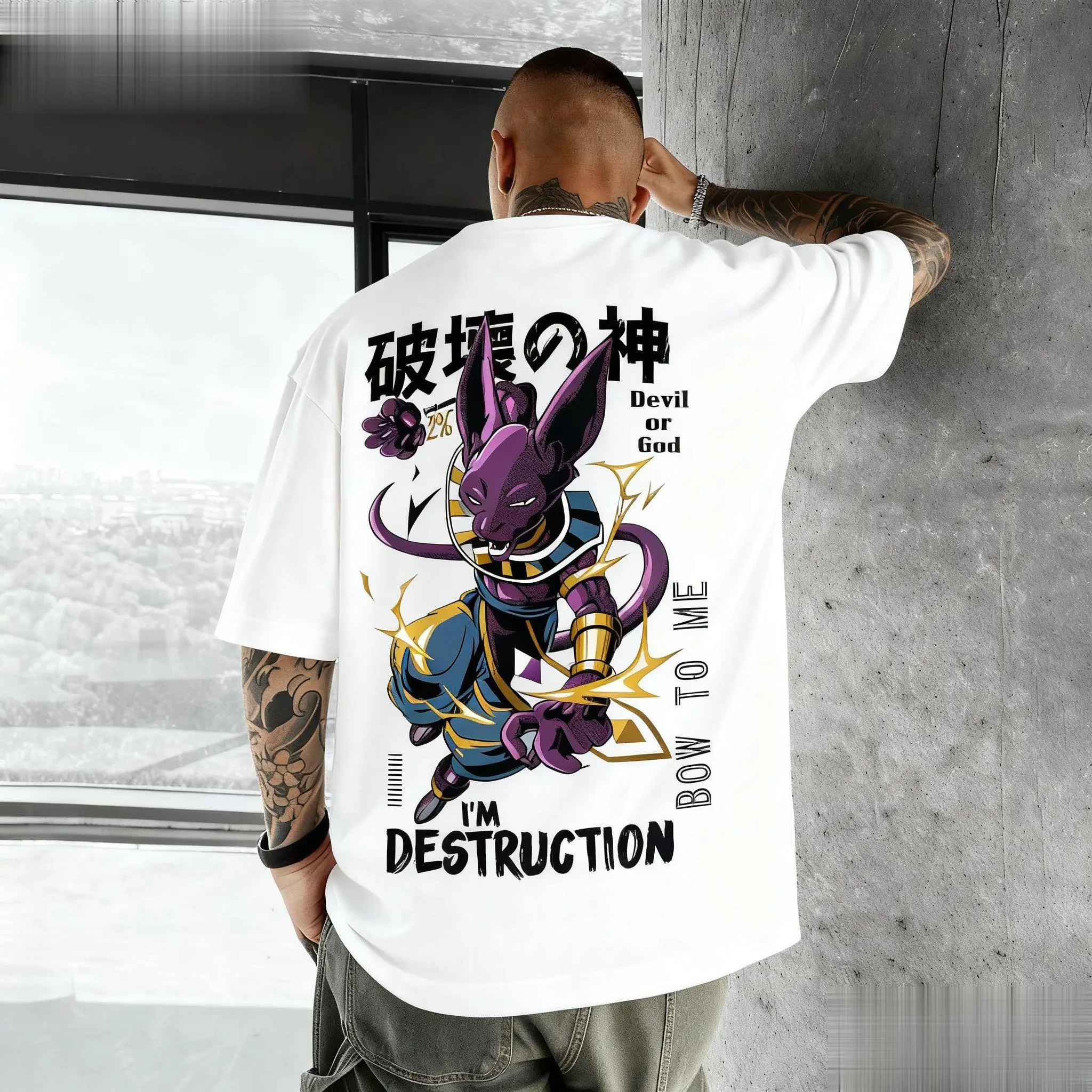 Dragon Ball Beerus Anime Graph - Men Shoes Japan ulasan dan harga