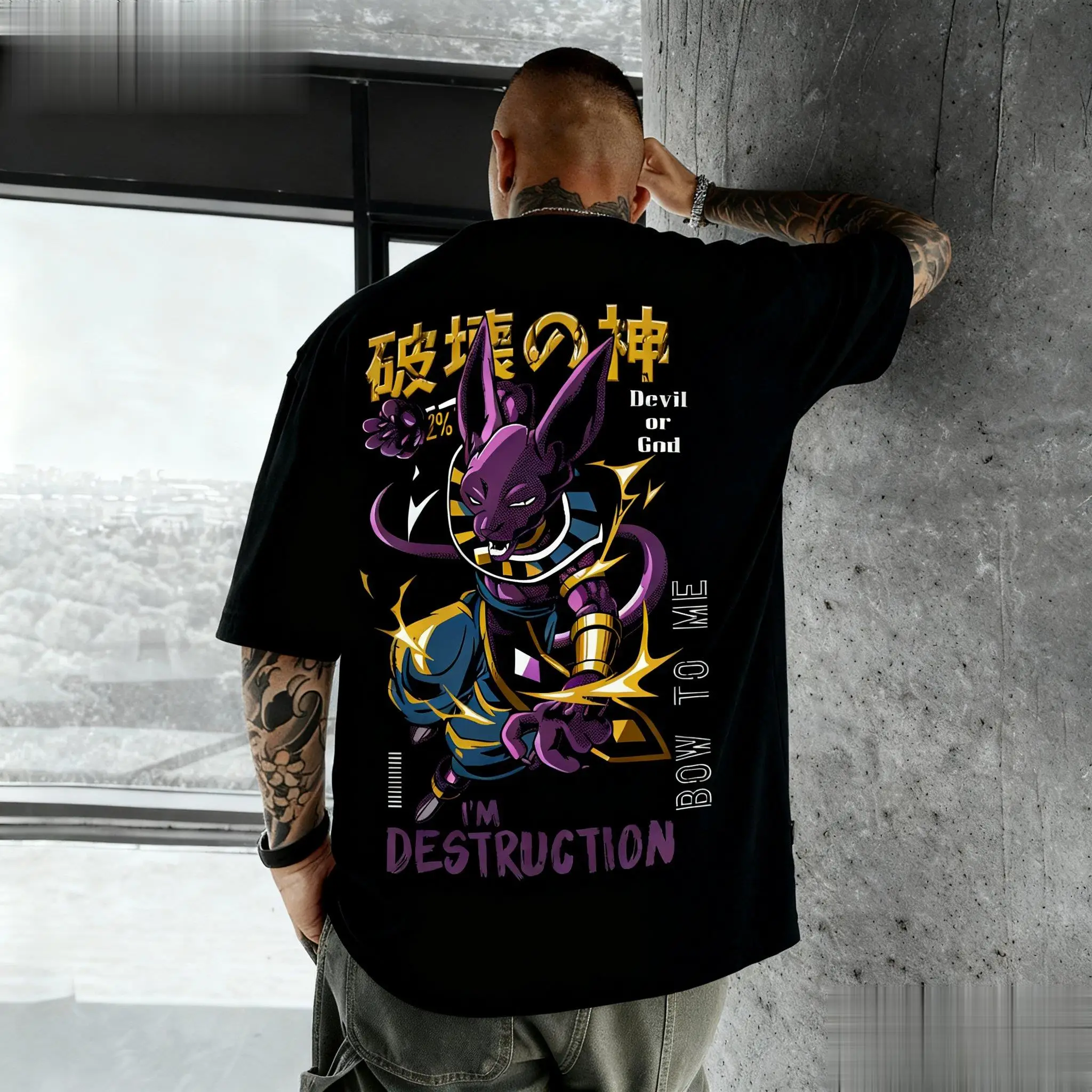 Dragon Ball Beerus Anime Graph - Men Shoes Japan ulasan dan harga