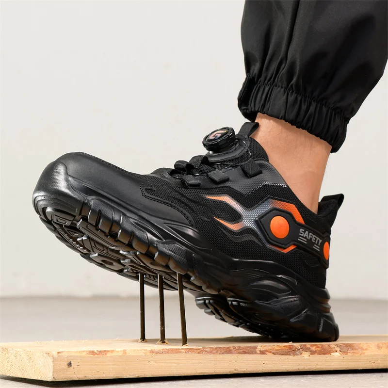 Men  Steel Toe Work Shoes Fash - Work Boot Steel Toe ulasan dan harga