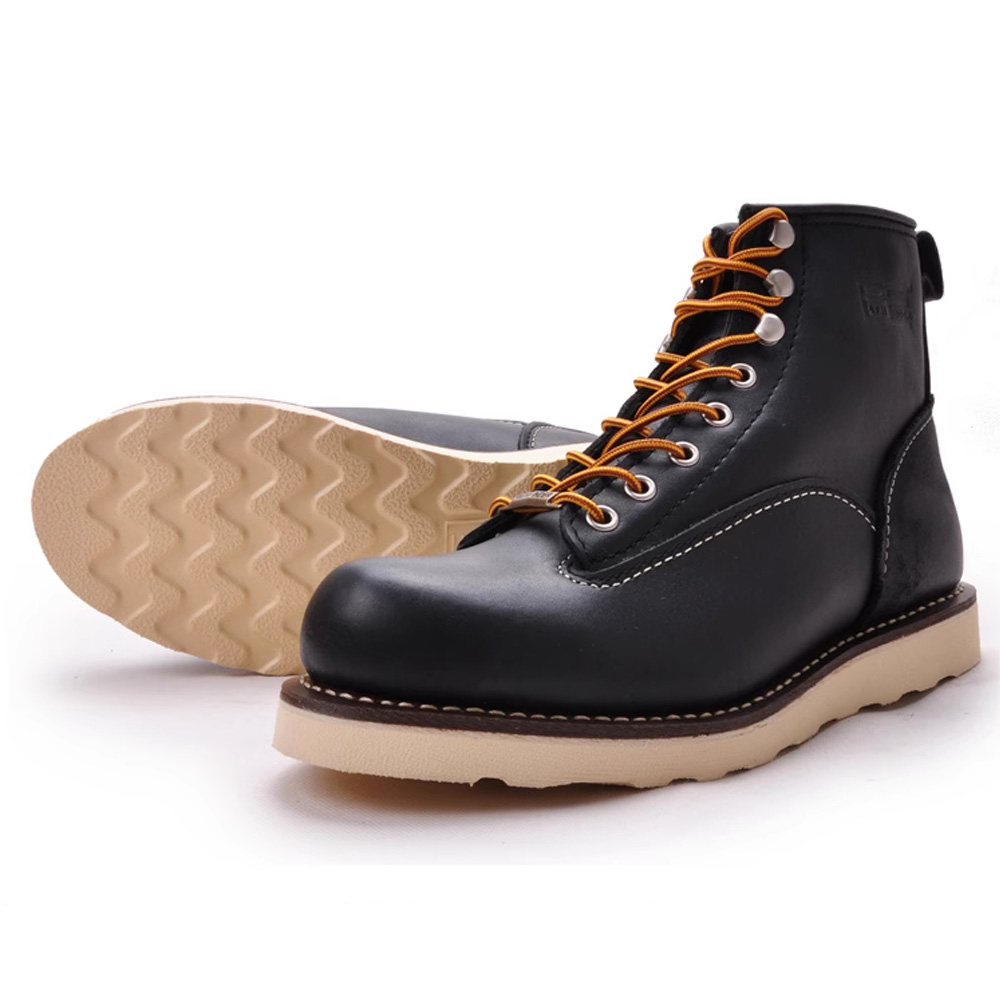 pf Men's Fashion Genuine Leath - Work Boot Steel Toe ulasan dan harga
