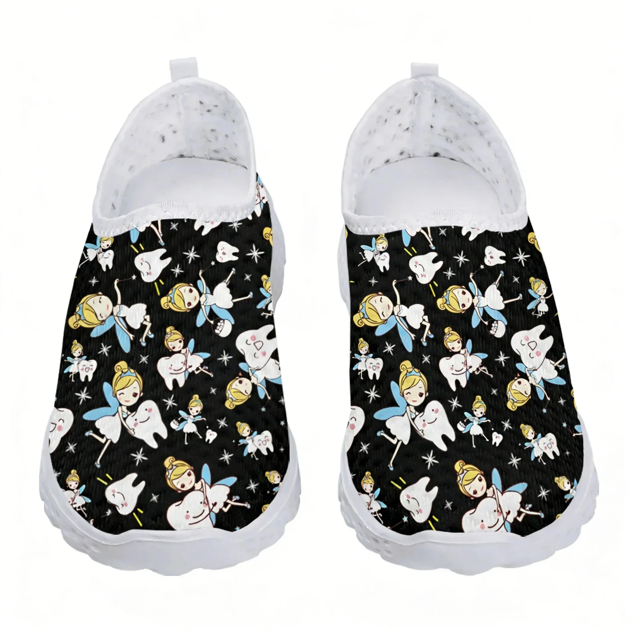 Cute Cartoon Nurse Elf/Teeth M - Men'S Shoes For Tennis ulasan dan harga