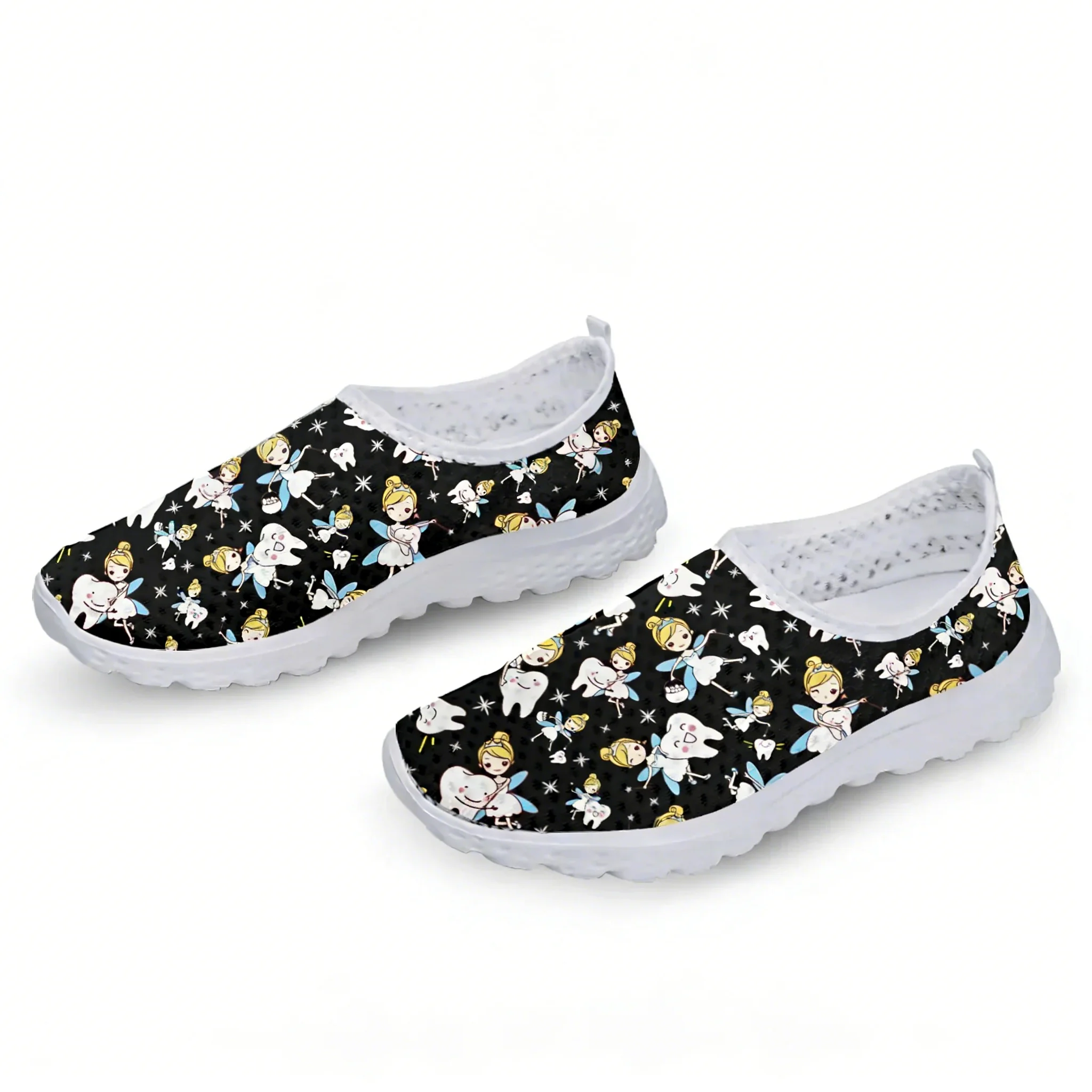 Cute Cartoon Nurse Elf/Teeth M - Men'S Shoes For Tennis ulasan dan harga