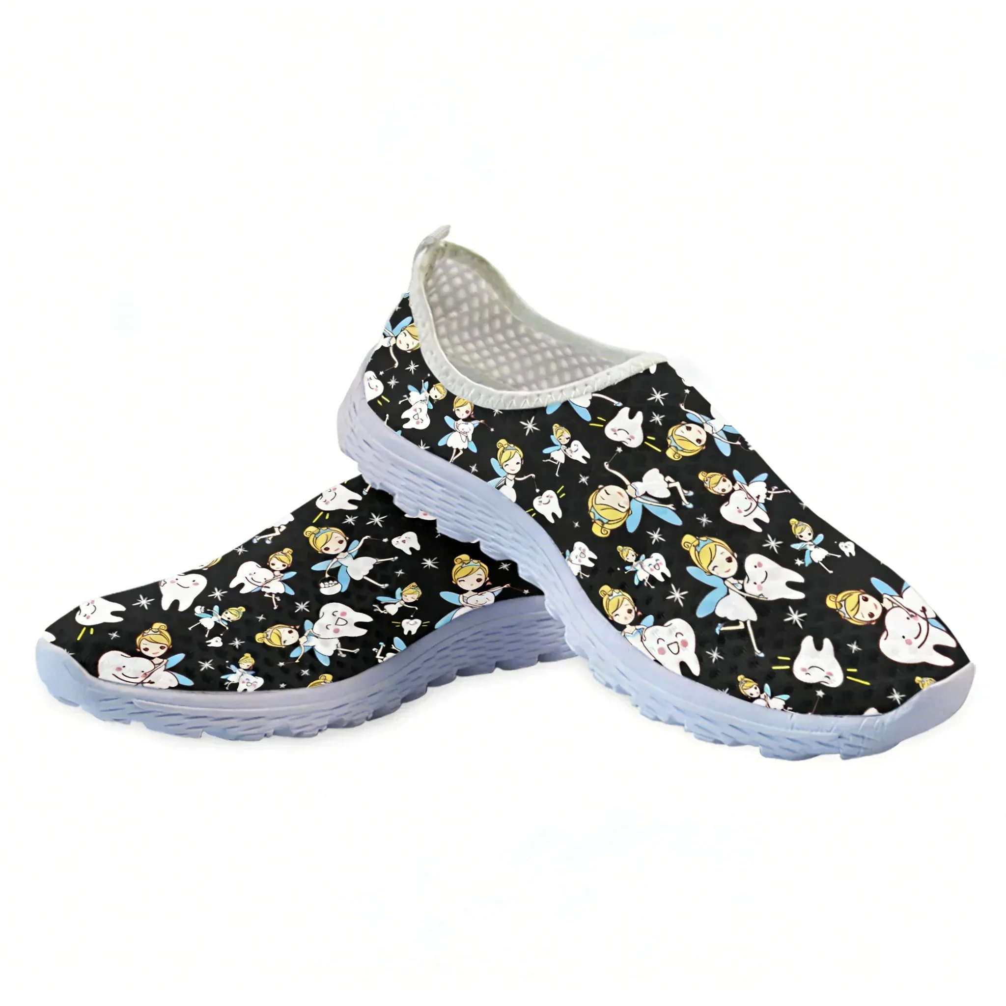 Cute Cartoon Nurse Elf/Teeth M - Men'S Shoes For Tennis ulasan dan harga