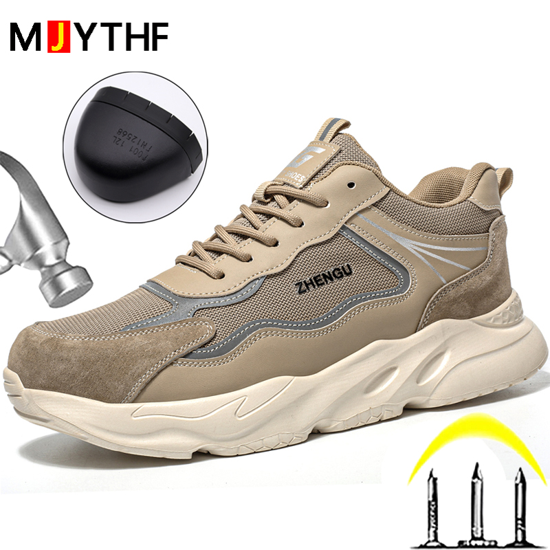 Work Sneakers For Men Safety S - Work Boot Steel Toe ulasan dan harga