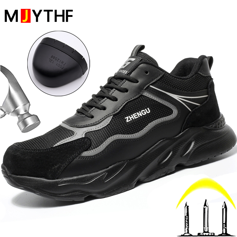 Work Sneakers For Men Safety S - Work Boot Steel Toe ulasan dan harga