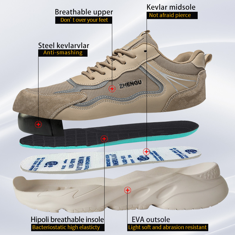 Work Sneakers For Men Safety S - Work Boot Steel Toe ulasan dan harga