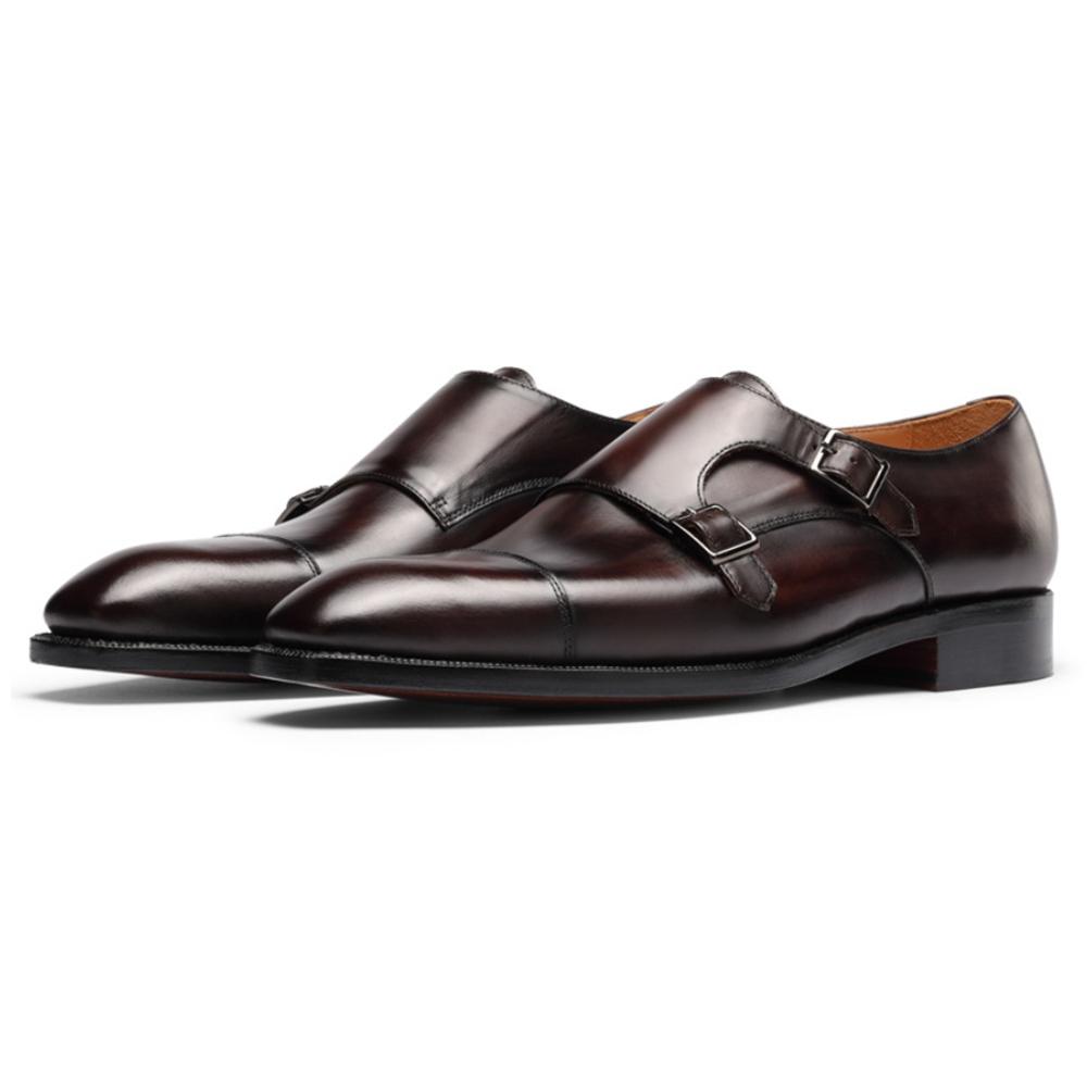 Monk Strap for Men Formal Leat - Monk Strap Shoe ulasan dan harga