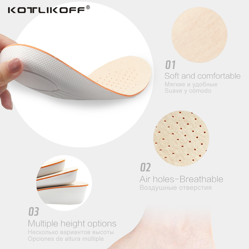 Genuine Leather Insoles Taller - Men Shoes Eid ulasan dan harga