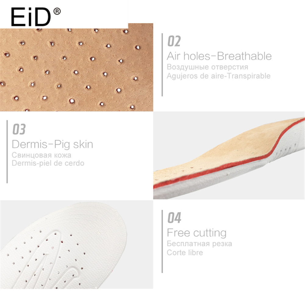 Genuine Leather Insoles Taller - Men Shoes Eid ulasan dan harga