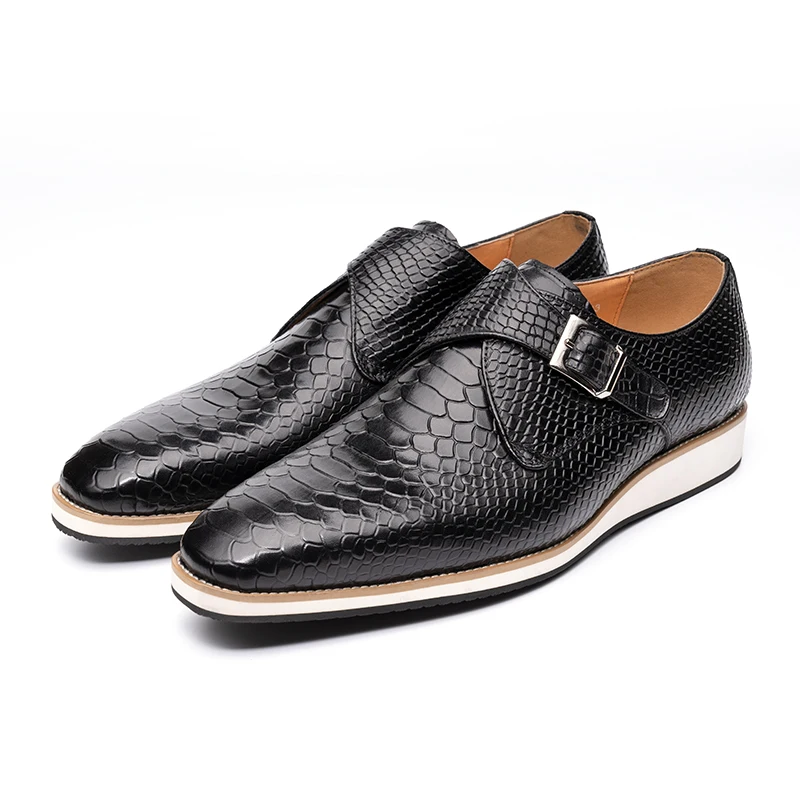 High Quality Men's Casual Shoe - Monk Strap Shoe ulasan dan harga