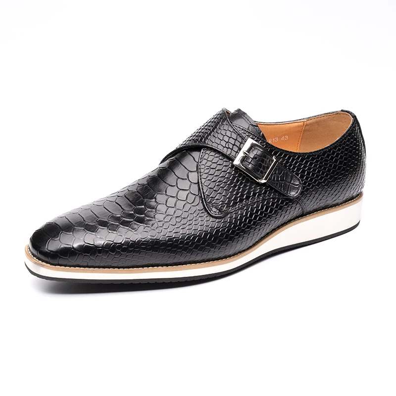 High Quality Men's Casual Shoe - Monk Strap Shoe ulasan dan harga