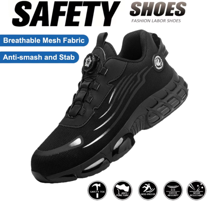 Rotating button protective sho - Work Boot Steel Toe ulasan dan harga