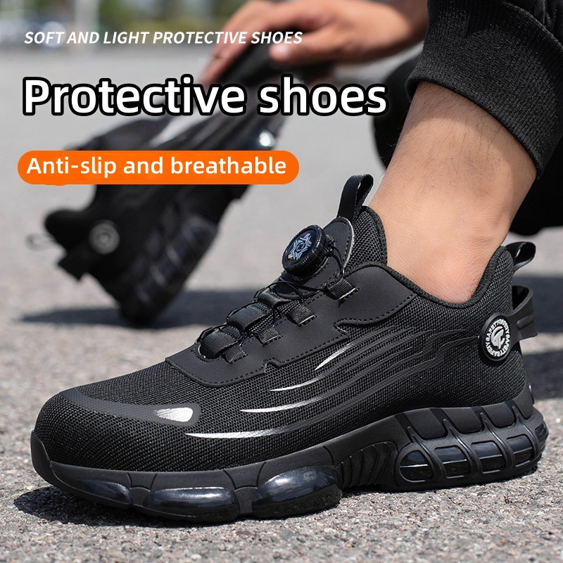 Rotating button protective sho - Work Boot Steel Toe ulasan dan harga