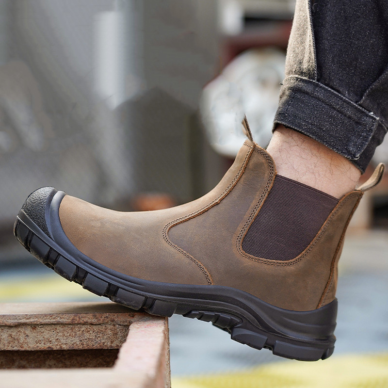 large size men's fashion steel - Work Boot Steel Toe ulasan dan harga