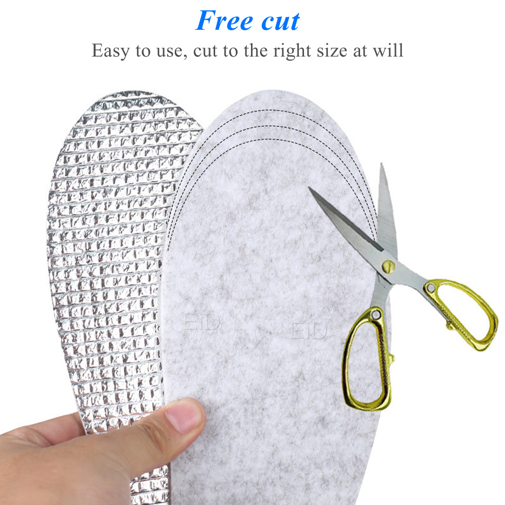Heated Tin foil Insoles Feet W - Men Shoes Eid ulasan dan harga