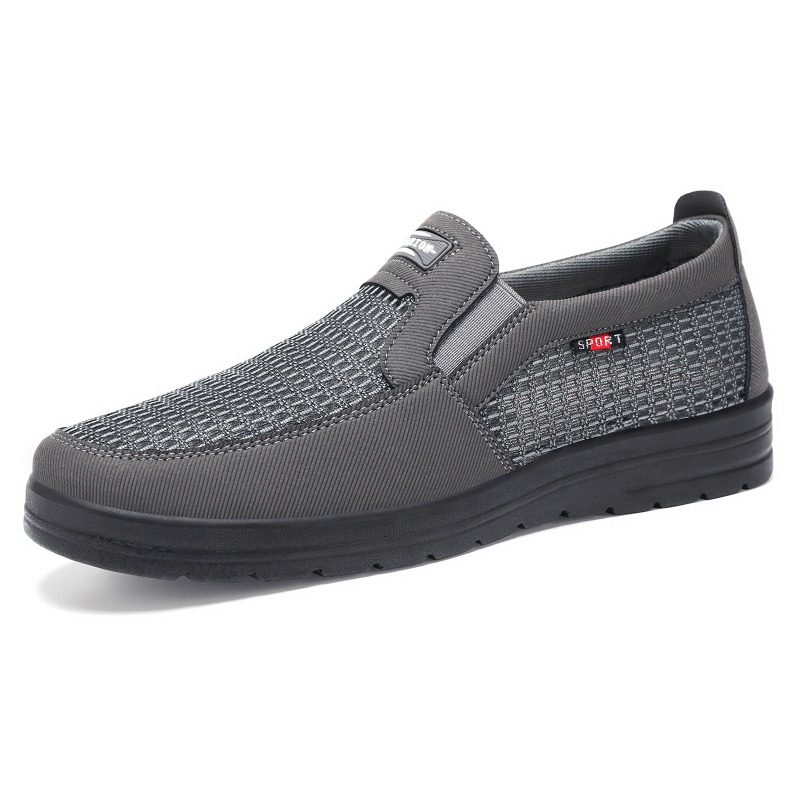 Men Slip‑on Breathable Mesh Lo - Men'S Shoes Loafers Casual ulasan dan harga