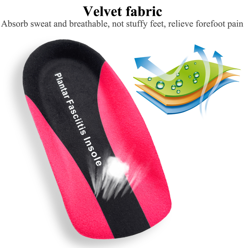 1-2 Pairs Arch Support Insoles - Men Shoes Eid ulasan dan harga