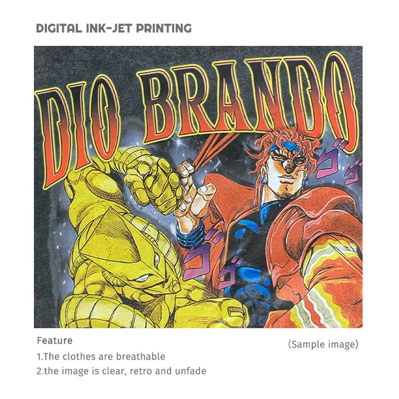 Bandai Anime JoJos T Shirt Vin - Men Shoes Japan ulasan dan harga