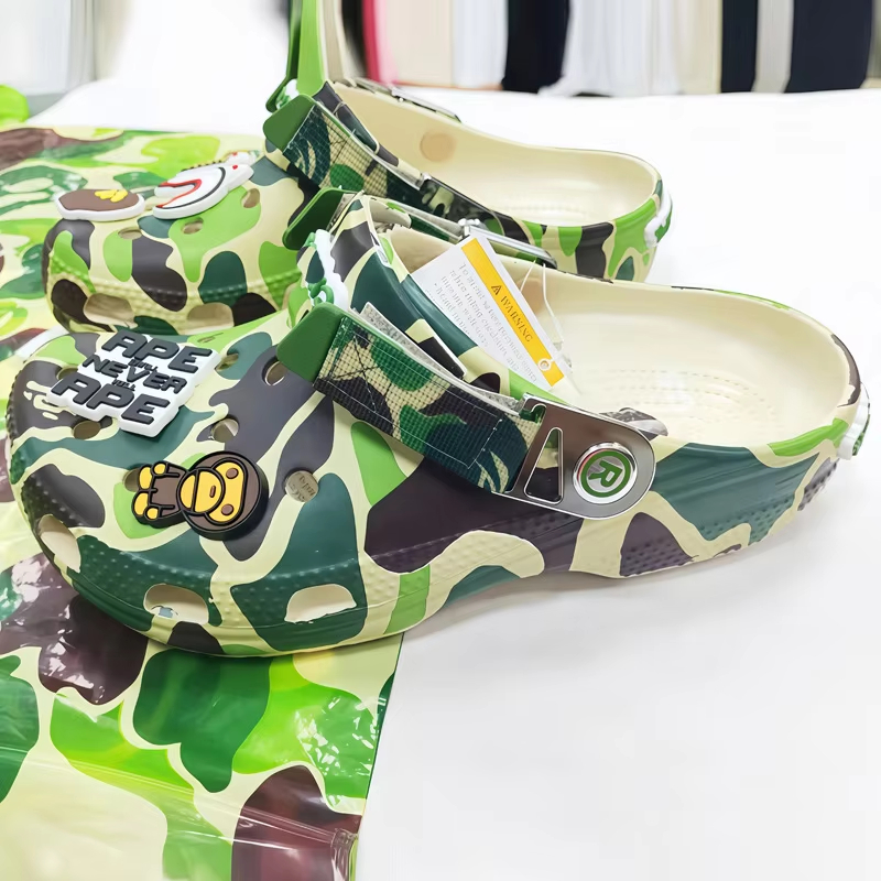 Cartoon Camouflage-Style Coupl - Men Shoes Japan ulasan dan harga