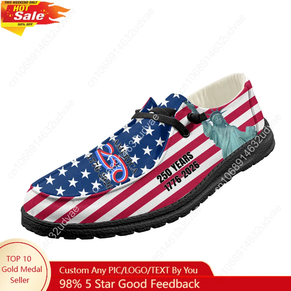 America 250th Anniversary 1776 - Men'S Shoes Loafers Casual ulasan dan harga