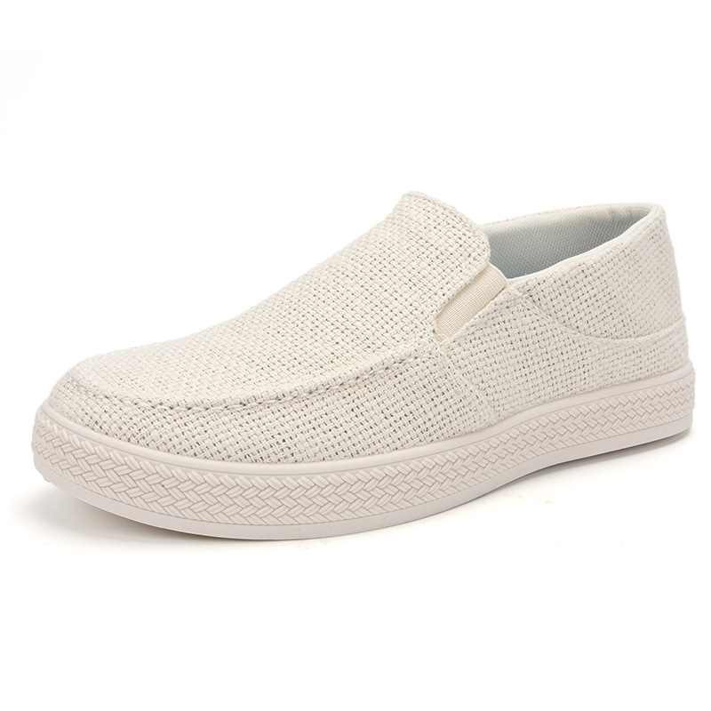 Men Linen Slip On Loafers Brea - Men'S Shoes Loafers Casual ulasan dan harga