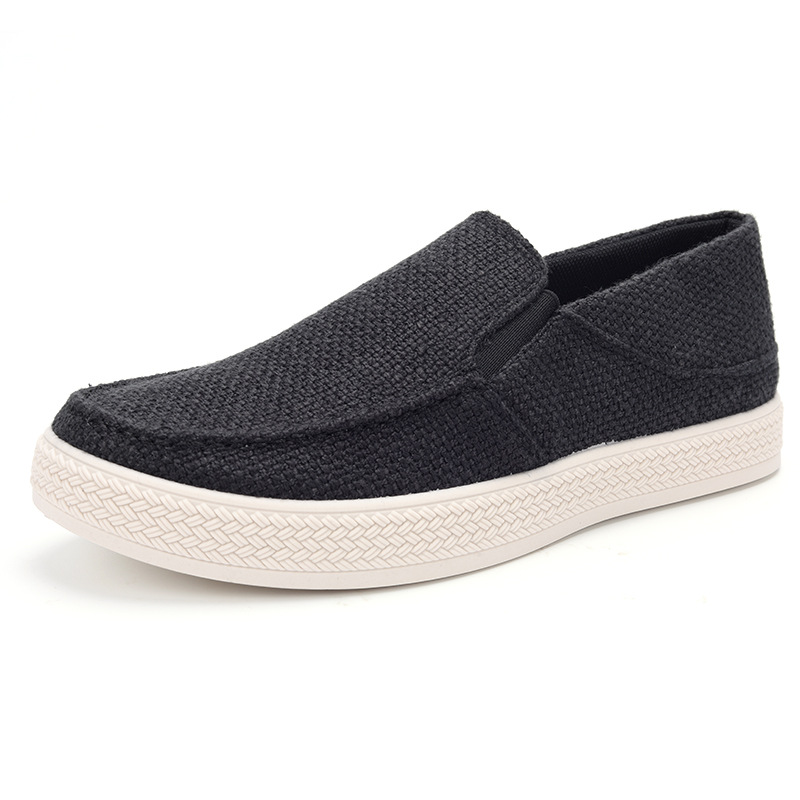 Men Linen Slip On Loafers Brea - Men'S Shoes Loafers Casual ulasan dan harga
