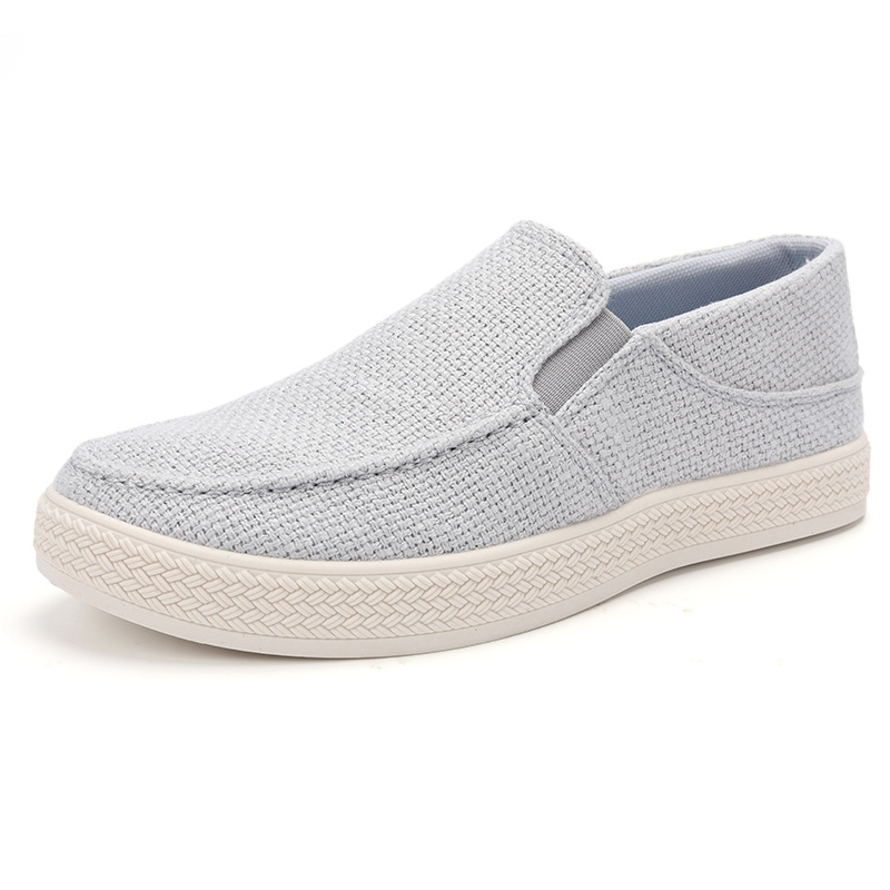 Men Linen Slip On Loafers Brea - Men'S Shoes Loafers Casual ulasan dan harga