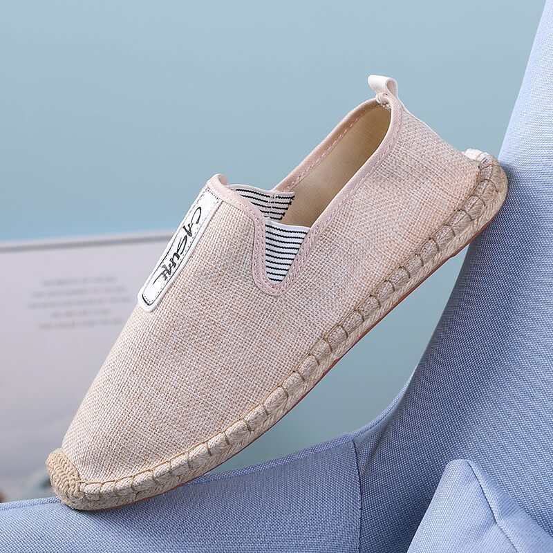 Linen Male Casual Shoes Loafer - Men'S Shoes Loafers Casual ulasan dan harga